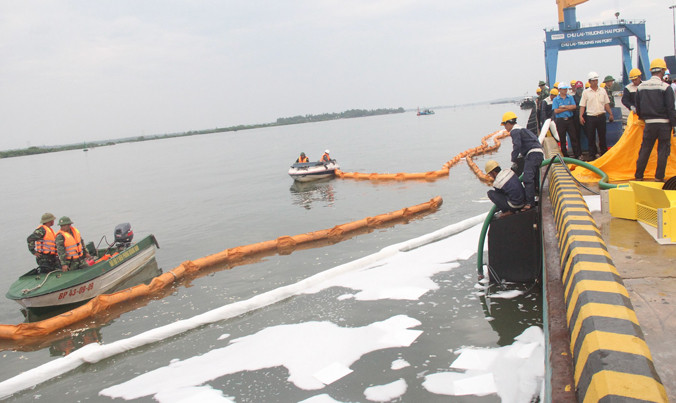 Quang cảnh buổi diễn tập