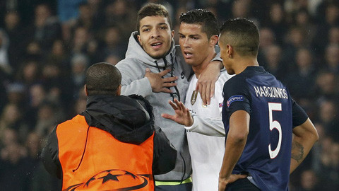 Ronaldo có trận đấu khá thất vọng.