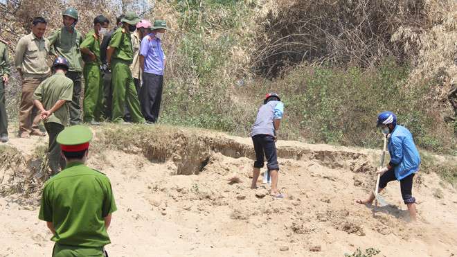 Nơi phát hiện 5 xác học sinh. Ảnh: M.H