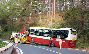 Hiện trường vụ tai nạn