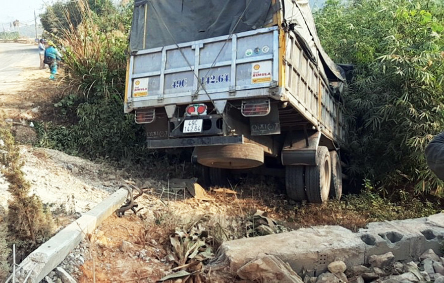 Hiện trường vụ tai nạn