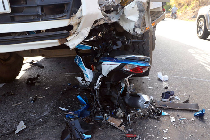 Hiện trường vụ tai nạn