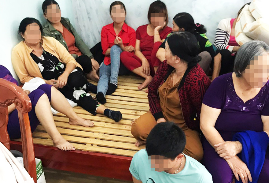 Hiện trường vụ sát phạt ở quán cà phê 38