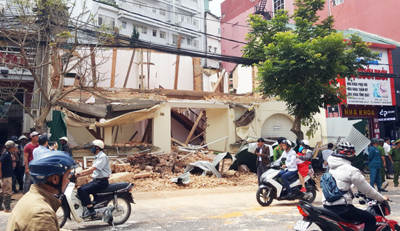 Hiện trường vụ tai nạn