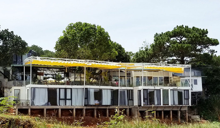 Công trình không phép tại hồ Tuyền Lâm