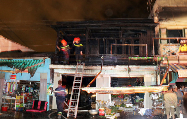 Hiện trường vụ cháy