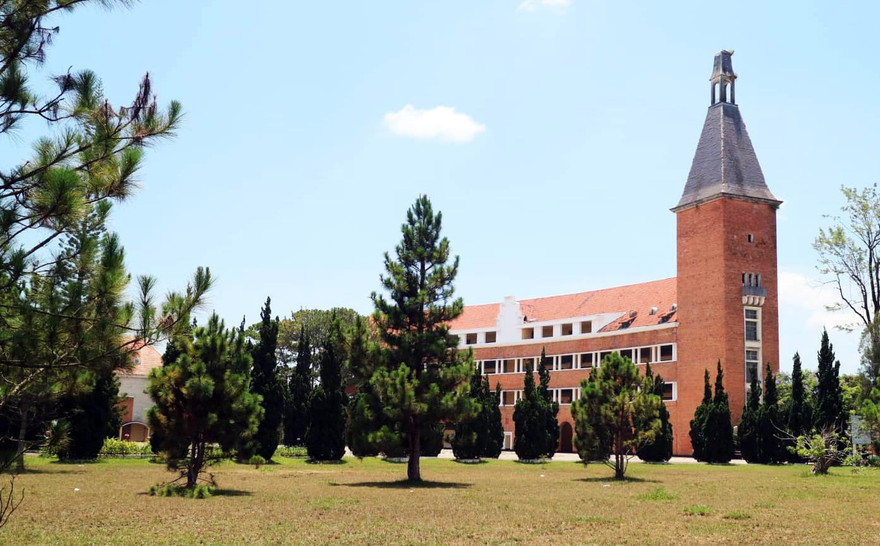 Một góc trường Cao đẳng Sư phạm Đà Lạt