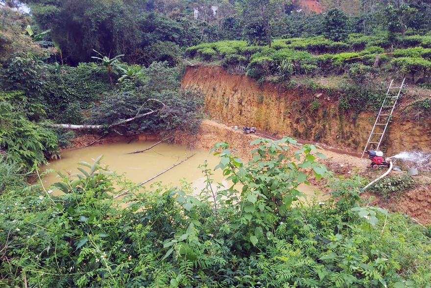 Hồ chứa nước, nơi xảy ra tai nạn