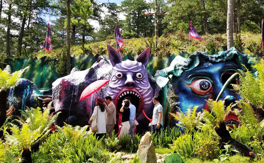 KDL Quỷ núi vừa được khai trương ngày 6-7