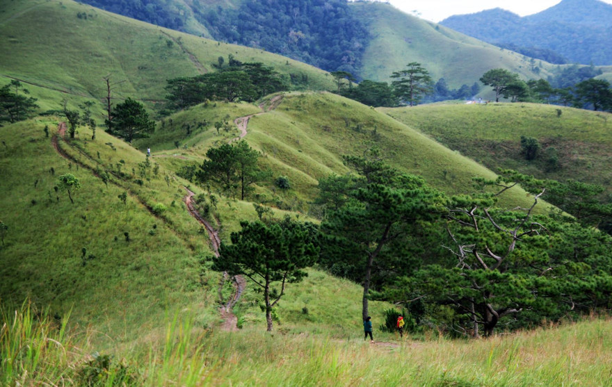 Cung đường phượt Tà Năng_Phan Dũng khá hiểm trở