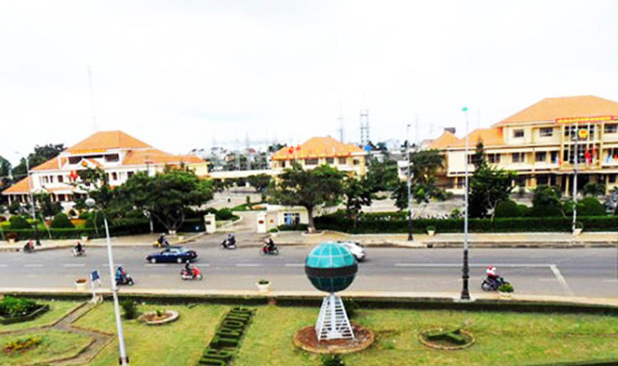 Một góc thị trấn Liên Nghĩa, huyện Đức Trọng