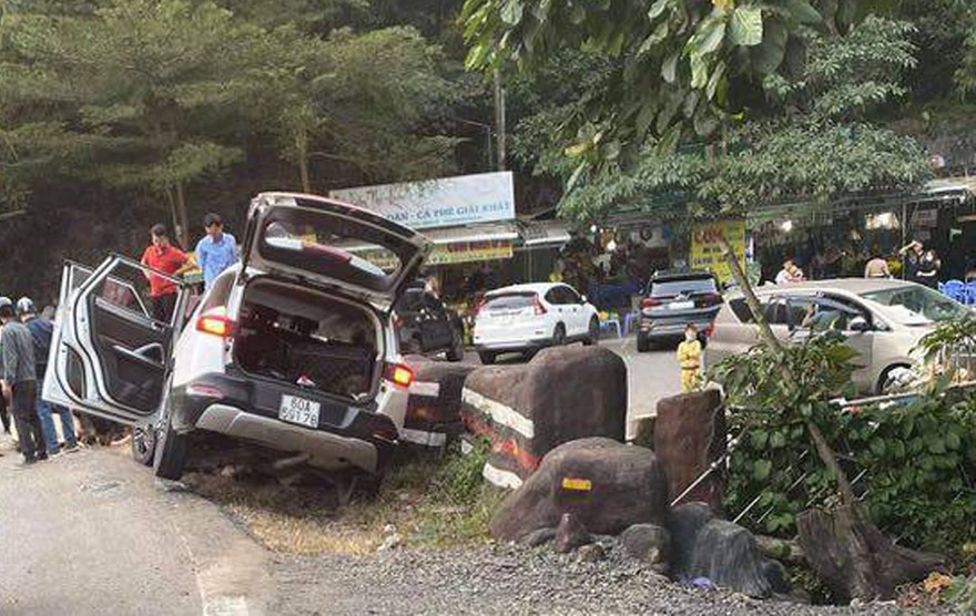 Hiện trường vụ tai nạn