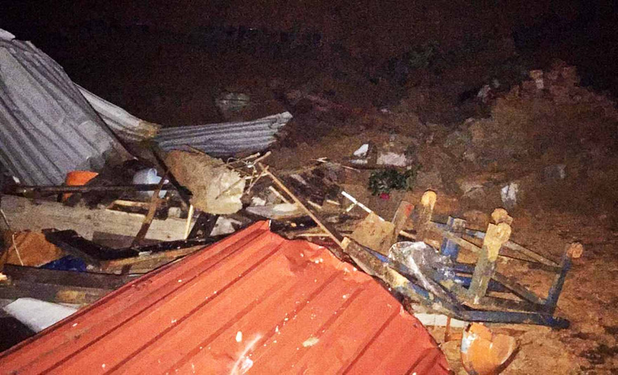 Hiện trường vụ tai nạn chết người