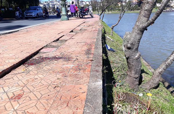 Hiện trường vụ tai nạn