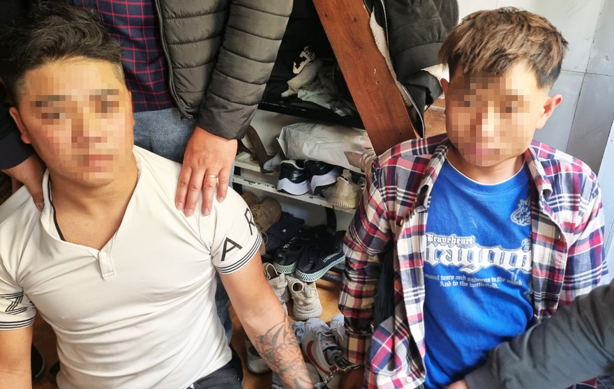 Hai đối tượng bị bắt tại nhà trọ