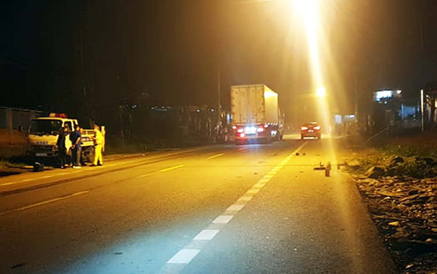 Hiện trường vụ tai nạn