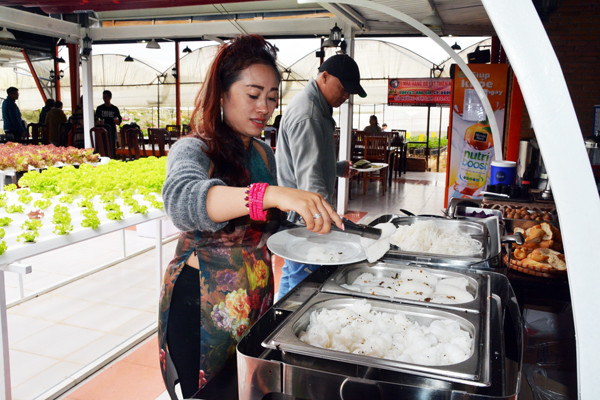 Buffet chay miễn phí tại Đà Lạt