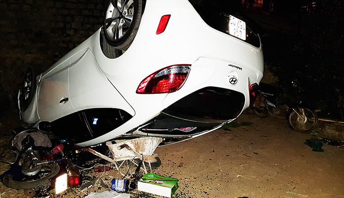 Hiện trường vụ tai nạn