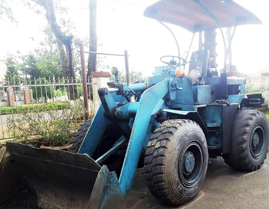 chiếc xe máy múc bị trộm