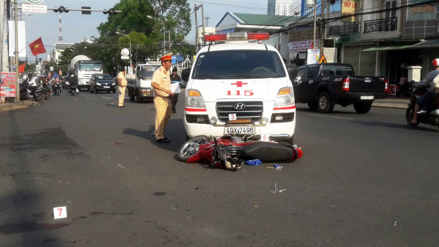 Hiện trường vụ tai nạn