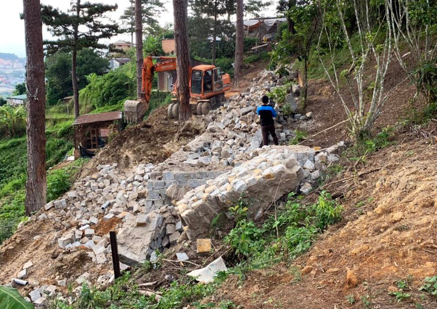 Giải tỏa công trình xây dựng không phép