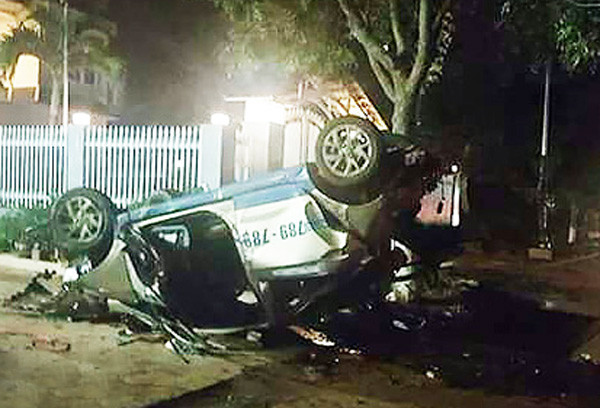 Hiện trường vụ tai nạn