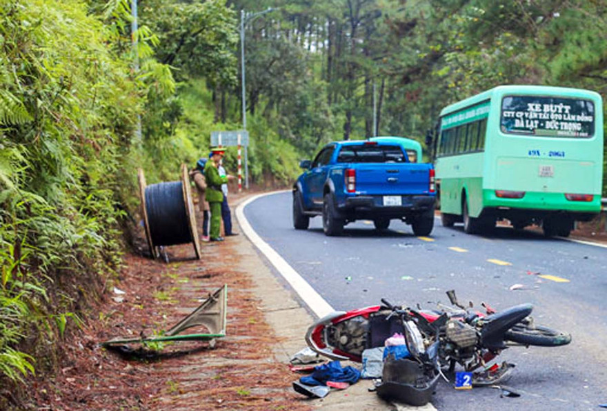 Hiện trường vụ tai nạn