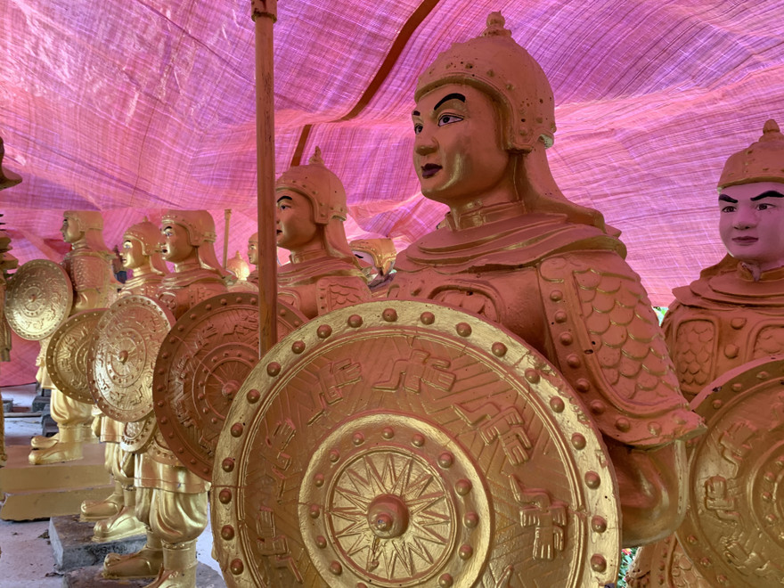 Sở VH-TT&DL Lâm Đồng yêu cầu trả số tượng này về lại Bình Dương