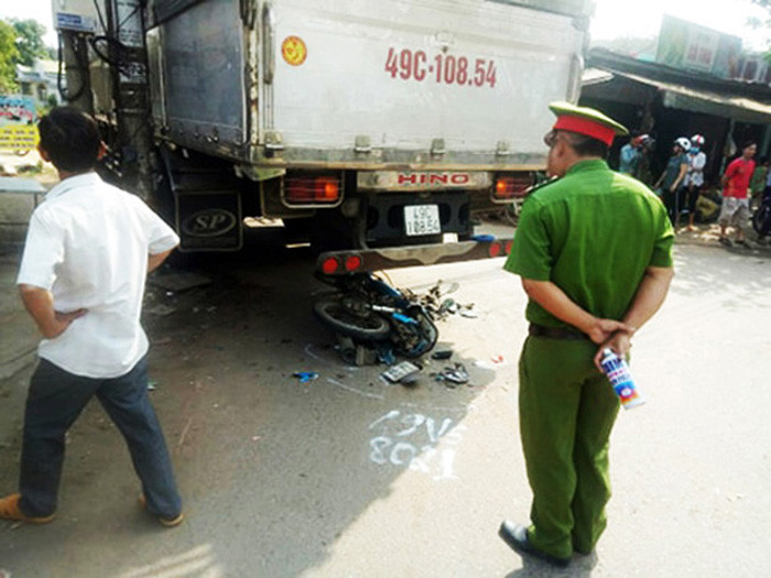 Hiện trường vụ tai nạn