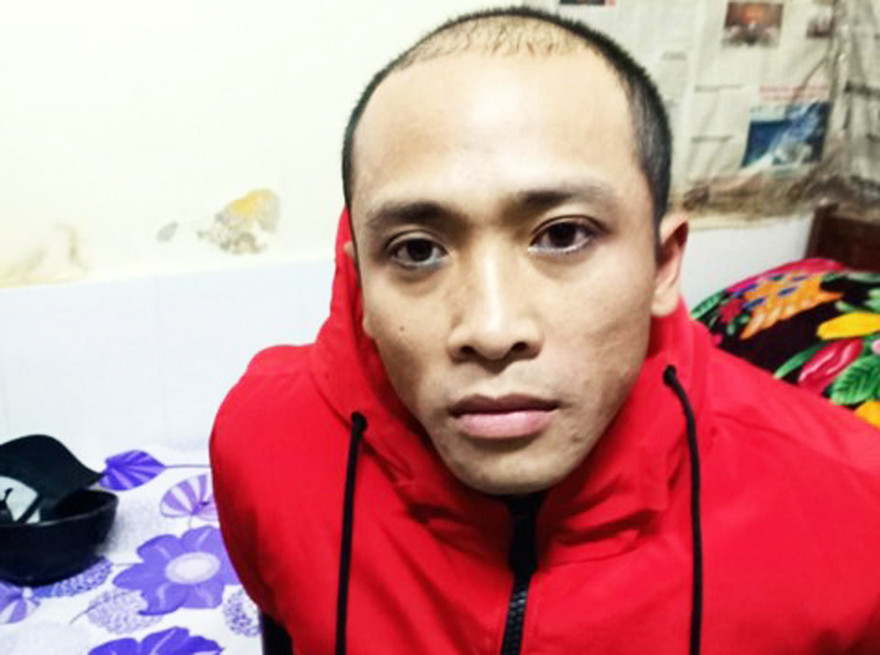 Hũng bị bắt tại nhà ở TP.Đà Lạt