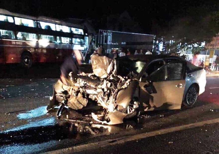 Hiện trường vụ tai nạn