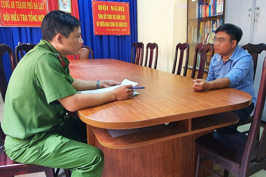 N.M.N tại cơ quan công an.