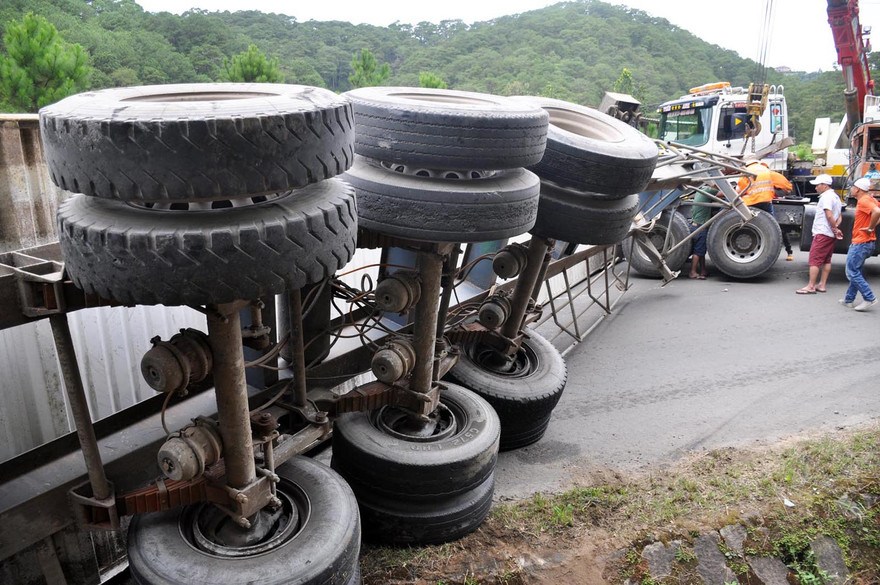 hiện trường vụ tai nạn