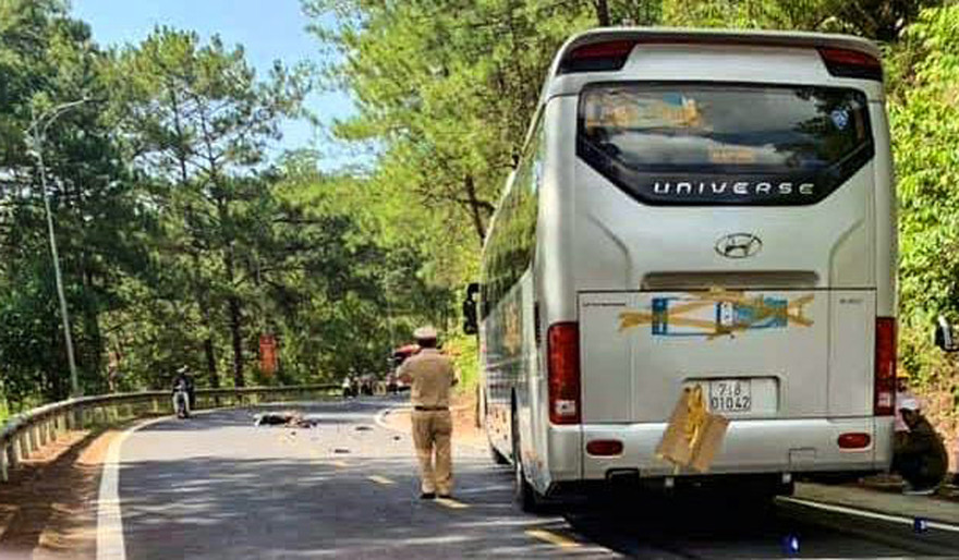 Hiện trường vụ tai nạn