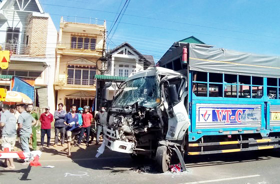 Hiện trường vụ tai nạn