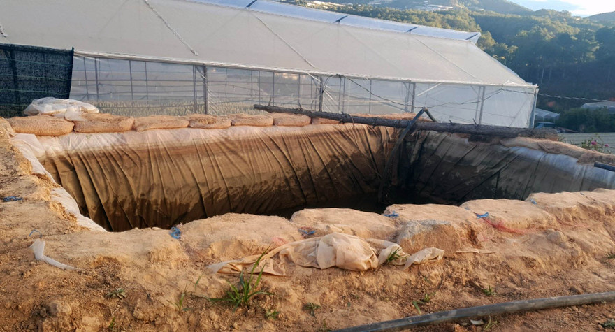 Nơi hai cháu bé bị đuối nước