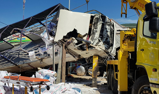 Hiện trường vụ tai nạn