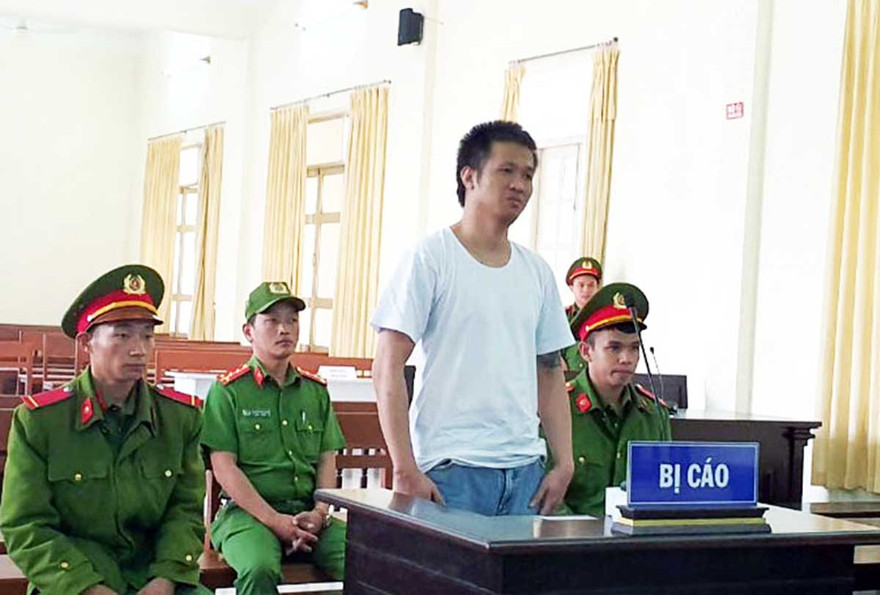 Bị cáo Nguyễn Quốc Đức Vượng 