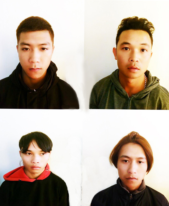 Các nghi can vụ chém 6 người trong quán cà phê