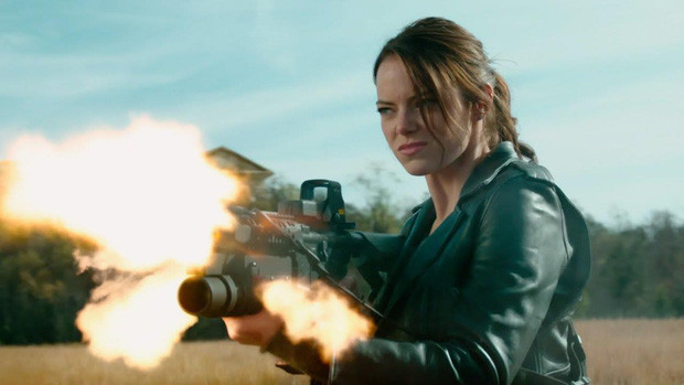 Emma Stone khá ngầu trong Zombieland 2
