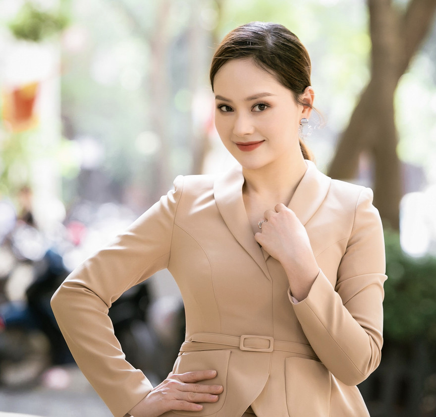 Lan Phương ngày càng xinh đẹp. Ảnh: Hải Bá