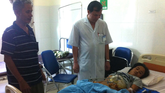 Anh Hương đã qua cơn nguy kịch.