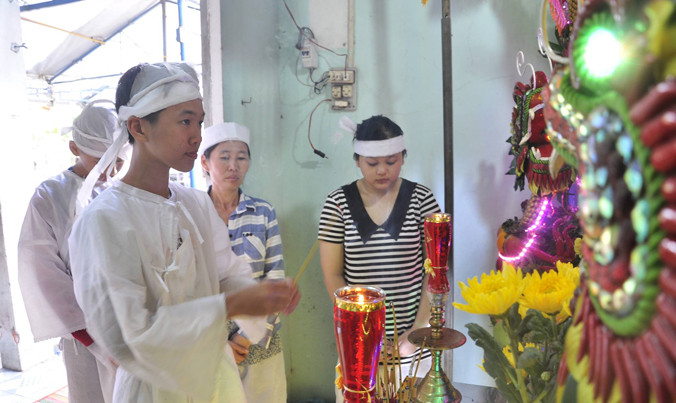 Gia đình đang lo hậu sự cho ông T..