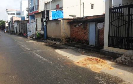 Hiện trường nơi nạn nhân Lít tử vong