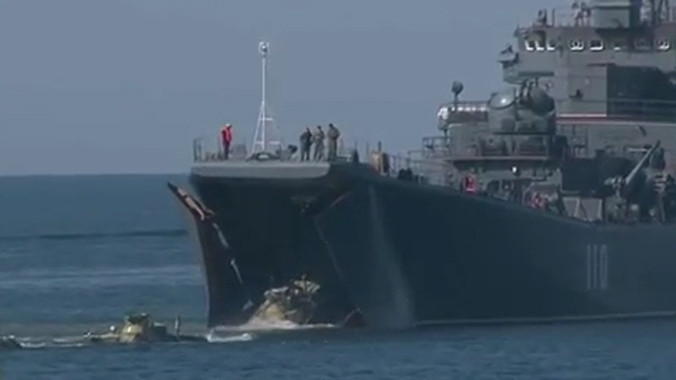 700 binh sĩ Nga diễn tập tấn công đổ bộ bãi biển