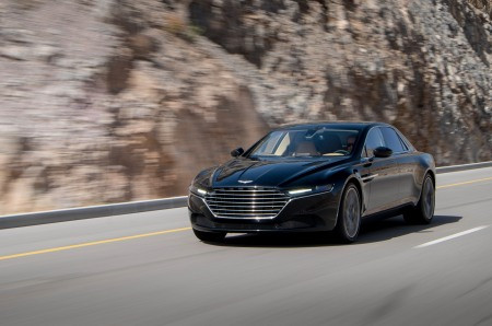 Tận thấy xế sang Aston Martin Lagonda trên đường thử