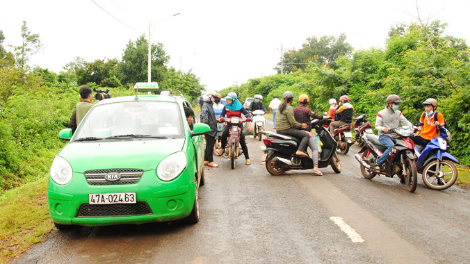 Hiện trường xảy ra vụ cướp