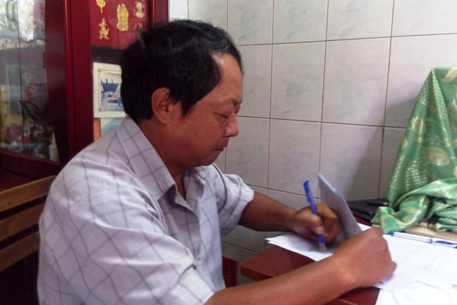 Nghi can Tăng Tân. Ảnh CA cung cấp