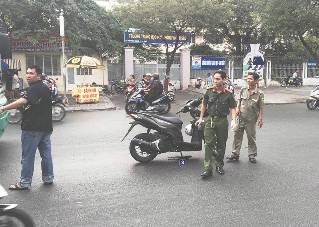 Hiện trường ông Bình bị truy sát