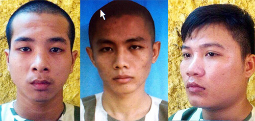 Nhóm trộm đột nhập nhà phó chủ tịch huyện Phú Giáo, Bình Dương. Ảnh: Nguyệt Triều